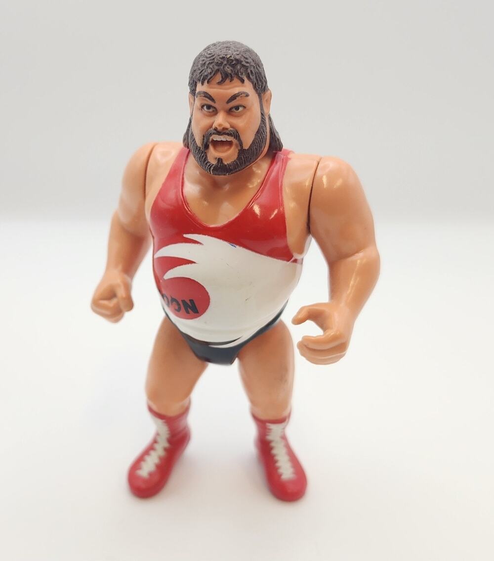WWF Hasbro Typhoon Action Figure 1991 Series 3 WWE Wrestling